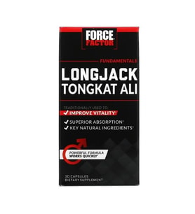 force factor Tongkat Ali Long Jack Fundamentals 500 mg 30 Capsul