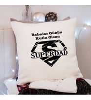 Babalar Günü Tasarımlı Yastık