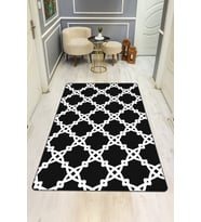 Modern Desenli Dijital Baskı Kaymaz Taban Halı H0192