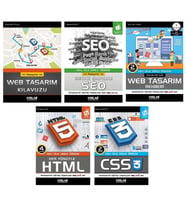 KODLAB YAYIN HIZLI VE KOLAY WEB TASARIM SETİ 3 (Siyah - Beyaz)