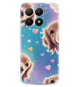 Xiaomi 15T Pro Kılıf Boutique Baskılı Resimli Kalp ve Köpek Pcode -034