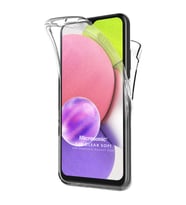 Microsonic Samsung Galaxy A06 Kılıf 6 Tarafı Tam Full Koruma 360 Clear Soft Şeffaf