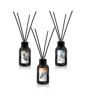 Bambu Çubuklu Oda Kokusu Cotton Flower, Coco Sun, Peach Tea x3 100 ml