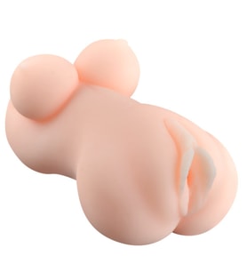 Hızlı Express Doll  Realistik Titreşimli Suni Vajina Ve Göğüs Mastürbatör