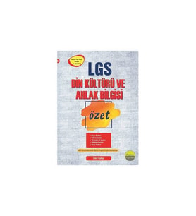 Delta Kültür Yayınları 8. Sınıf Din Kültürü ve Ahlak Bilgisi Özet Liselere Hazırlık