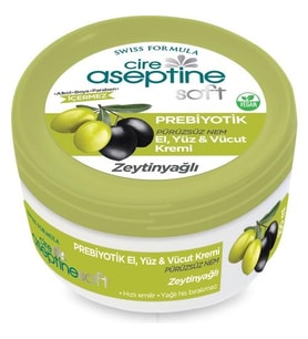 Cire Aseptine Soft Prebiyotik Zeytinyağlı Krem 100 Ml