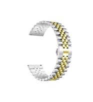 Samsung Galaxy Watch 42mm Uyumlu 20mm Kordon Paslanmaz Çelik Rolex Metal KRD-36 Kayış