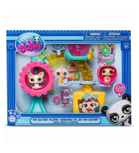 5196 Littlest Pet Shop Minişler Eğlence Fabrikası Oyun Seti S1 -Sunman