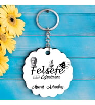 Felsefe Öğretmenlerine Özel İsimli Anahtarlık