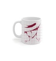 Anime One Piece Luffy Kırmızı Baskılı Kupa Bardak