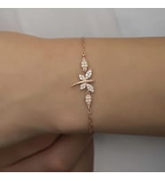 ​Gümüş Rose Yusufçuk Kadın Bileklik