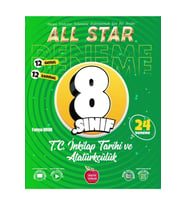 Newton 8. Sınıf All Star Deneme T.C İnklap Tarihi Ve Atatürkçülük