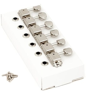 Fender 0992040000 American Vintage Nikel 6'lı Gitar Akort Burgusu Klasik Fender Görünümü ve Hassas Akort Tutuşu Sağlayan Nikel Set