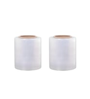 Palet Streç Film 17 Micron 10 cm x 300 m Şeffaf 2 Adet