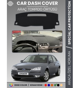 FORD MONDEO (2007-2014) Torpido Örtüsü Ön Göğüs Torpido Koruma Tam Uyum Kaymaz Kolay Montaj