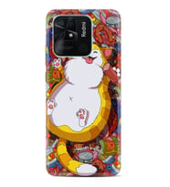 Xiaomi Poco X3 Pro M4 Pro X4 Pro C40 10C Kılıf Desenli Silikon Tombul Kedi 1739