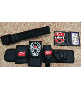 YAKIN KORUMA TESİSAT BEL KILIFI,(+),YAKIN KORUMA ROZETLİ CÜZDANI,(+),YAZISIZ PALASKA,TOPLAM (3-AD) URUN,SATIN-AL,SIVILE SATILMAZ.