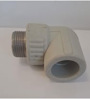 PPRC ERKEK DİRSEK Ø25x3/4" ( KALDE ) GRİ