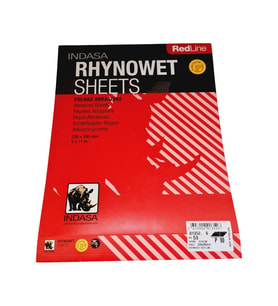 INDASA RHYNOWET RED LINE 80 KUM Zımpara  Hızlı ve Kusursuz Zımparalama Deneyimi  5 ADET (Çok Renkli)