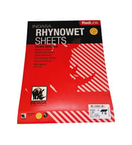 INDASA RHYNOWET RED LINE 80 KUM Zımpara  Hızlı ve Kusursuz Zımparalama Deneyimi  5 ADET (Çok Renkli)
