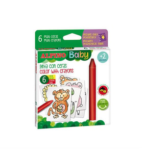 Alpino Baby 6'lı Pastel Boya DA-002006