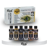 Lexroo Mastermix Akrilik Boya 60 Cc 6 Lı Metalik Renkler