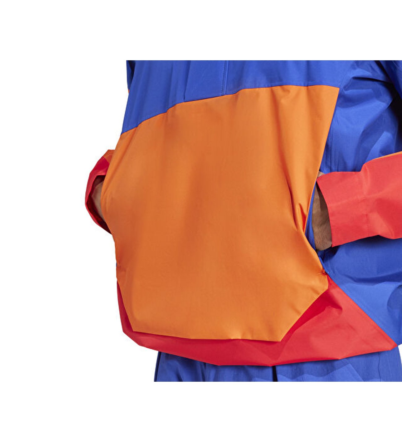 adidas Xpl 2.5L Anorak Erkek Kanguru Yağmurluk Ceket JD8348 Mavi