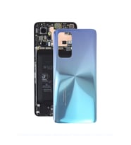 Xiaomi Mi 10T - Mi10T Pro Arka Kapak - Arka Pil Batarya Kapağı - M2007J3SY M2007J3SG Uyumlu (Mavi)