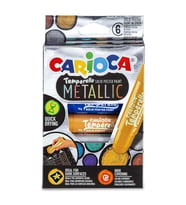 Carioca Temperello Stıck Poster Boyama Kalemi Metalik 6'Lı 42674