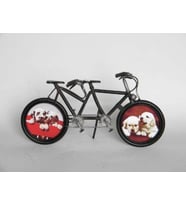 HEDİYELİK › KARIŞIK › Metal Objeler-RD Bike-photo frame Resim çerçevesi-32*9*17 CM.