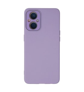 Oppo Reno 7 Lite Kılıf Lansman Glass Kapak - Lila