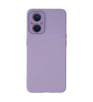 Oppo Reno 7 Lite Kılıf Lansman Glass Kapak - Lila