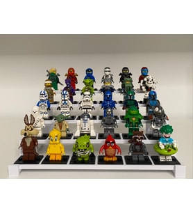 ART3 Collection 30 Kapasiteli Lego Minifigür Sergileme Standı - 5 Katlı Modüler Koleksiyon Rafı