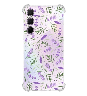 PrintiFy Samsung Galaxy A35 Uyumlu Water Color 3 Baskılı Şeffaf Köşe Korumalı Antişok Kılıf