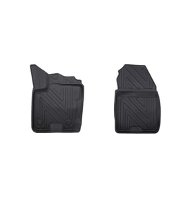 Ford Courier 2014-2023 Panelvan ile Uyumlu Carbon Desenli Ultra Premium Havuzlu Oto Paspas (Çok Renkli)
