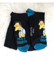 Mue's Tavern Simpson Çorap (Turkuaz)