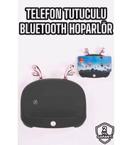 Telefon Tutuculu Akıllı Hoparlör Yüksek Ses Kaliteli Hoparlör