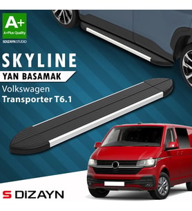 VW Transporter T6.1 Kısa Şase Skyline Aluminyum Yan Basamak 213 Cm 2019-2024 A+ Kalite