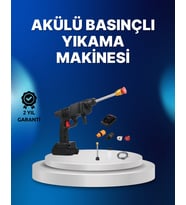 Kablosuz Taşınabilir Basınçlı Yıkama Tabancası Köpük Şişeli