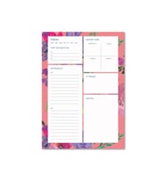 DEFFTER DAILY PLANER (GÜNLÜK PLANLAYICI) A5 BLOKNOT PEMBE SULUBOYA - TEKLİ