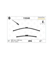 Swf Visioflex Flat Blade X2 600 600 Mm Vw T5 Swf Muz Tipi Silecek Binek -119340