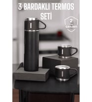 500 ml Kapasiteli Taşınabilir Basınçlı Termos Seti Günlük Kullanım için İdeal