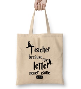 Teacher Because My Letter Never Came Bez Çanta Uzun Saplı