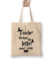 Teacher Because My Letter Never Came Bez Çanta Uzun Saplı