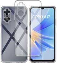 Kvy Oppo A17 Kamera Korumalı Süper Silikon Kılıf