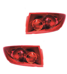 Mazda 3 Stop Lambası SEDAN Kırmızı Tip Dış Sağ-Sol 2004-2008