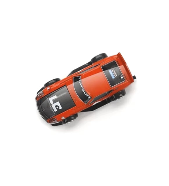 1:64 Diecast Nissan GT Fairlady Z Kaido Larry Chen V1 Orange Bang