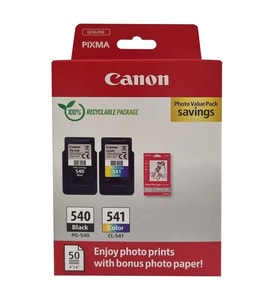 Canon PG-540 CL-541 Photo Value Multipack 2'li Mürekkep Kartuş
