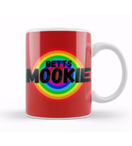 Mookie Betts CARTON ART   baseball Gifts Vintage Retro Rainbow For BOYS AND Dad Kupa Bardak Porselen