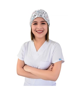 Laborant Desenli Doktor Hemşire Hastane Cerrahi Bone